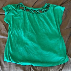 Cute green top